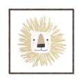 Picture of Lion Drawing _GroupedProduct_Square_Mini_ _GroupedProduct_Square_Canvas_Framed_