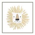 Picture of Lion Drawing _GroupedProduct_Square_Mini_ _GroupedProduct_Square_Canvas_Framed_