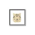 Picture of Cheetah Drawing _GroupedProduct_Square_Mini_ _GroupedProduct_Square_Canvas_Framed_