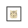 Picture of Cheetah Drawing _GroupedProduct_Square_Mini_ _GroupedProduct_Square_Canvas_Framed_