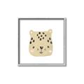 Picture of Cheetah Drawing _GroupedProduct_Square_Mini_ _GroupedProduct_Square_Canvas_Framed_