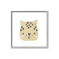 Picture of Cheetah Drawing _GroupedProduct_Square_Mini_ _GroupedProduct_Square_Canvas_Framed_