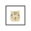 Picture of Cheetah Drawing _GroupedProduct_Square_Mini_ _GroupedProduct_Square_Canvas_Framed_