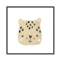 Picture of Cheetah Drawing _GroupedProduct_Square_Mini_ _GroupedProduct_Square_Canvas_Framed_