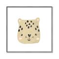 Picture of Cheetah Drawing _GroupedProduct_Square_Mini_ _GroupedProduct_Square_Canvas_Framed_