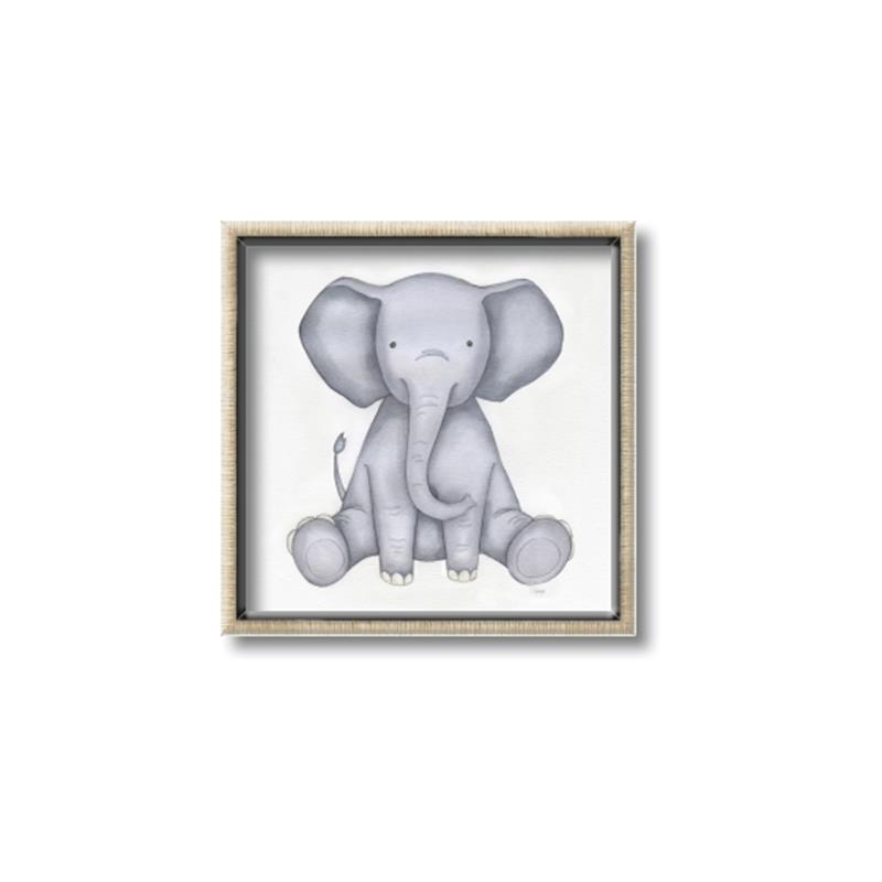 Picture of Nursery Elephant _GroupedProduct_Square_Mini_ _GroupedProduct_Square_Canvas_Framed_