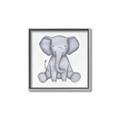 Picture of Nursery Elephant _GroupedProduct_Square_Mini_ _GroupedProduct_Square_Canvas_Framed_