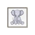 Picture of Nursery Elephant _GroupedProduct_Square_Mini_ _GroupedProduct_Square_Canvas_Framed_