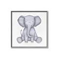 Picture of Nursery Elephant _GroupedProduct_Square_Mini_ _GroupedProduct_Square_Canvas_Framed_