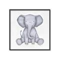 Picture of Nursery Elephant _GroupedProduct_Square_Mini_ _GroupedProduct_Square_Canvas_Framed_