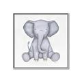 Picture of Nursery Elephant _GroupedProduct_Square_Mini_ _GroupedProduct_Square_Canvas_Framed_