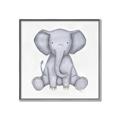 Picture of Nursery Elephant _GroupedProduct_Square_Mini_ _GroupedProduct_Square_Canvas_Framed_