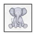 Picture of Nursery Elephant _GroupedProduct_Square_Mini_ _GroupedProduct_Square_Canvas_Framed_