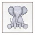 Picture of Nursery Elephant _GroupedProduct_Square_Mini_ _GroupedProduct_Square_Canvas_Framed_