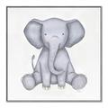 Picture of Nursery Elephant _GroupedProduct_Square_Mini_ _GroupedProduct_Square_Canvas_Framed_
