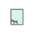 Picture of Safari ll _GroupedProduct_Rectangle_Portrait_Mini_ _GroupedProduct_Rectangle_Portrait_Canvas_Framed_