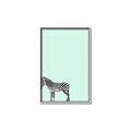 Picture of Safari ll _GroupedProduct_Rectangle_Portrait_Mini_ _GroupedProduct_Rectangle_Portrait_Canvas_Framed_