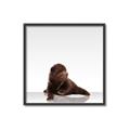Picture of Singular Bear _GroupedProduct_Square_Mini_ _GroupedProduct_Square_Canvas_Framed_