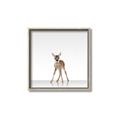 Picture of Singular Deer _GroupedProduct_Square_Mini_ _GroupedProduct_Square_Canvas_Framed_