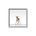 Picture of Singular Deer _GroupedProduct_Square_Mini_ _GroupedProduct_Square_Canvas_Framed_