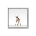 Picture of Singular Deer _GroupedProduct_Square_Mini_ _GroupedProduct_Square_Canvas_Framed_