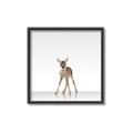 Picture of Singular Deer _GroupedProduct_Square_Mini_ _GroupedProduct_Square_Canvas_Framed_