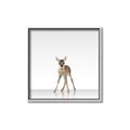 Picture of Singular Deer _GroupedProduct_Square_Mini_ _GroupedProduct_Square_Canvas_Framed_