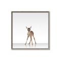 Picture of Singular Deer _GroupedProduct_Square_Mini_ _GroupedProduct_Square_Canvas_Framed_