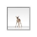 Picture of Singular Deer _GroupedProduct_Square_Mini_ _GroupedProduct_Square_Canvas_Framed_