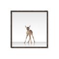 Picture of Singular Deer _GroupedProduct_Square_Mini_ _GroupedProduct_Square_Canvas_Framed_
