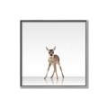Picture of Singular Deer _GroupedProduct_Square_Mini_ _GroupedProduct_Square_Canvas_Framed_