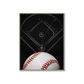 Picture of Baseball Game Plan _GroupedProduct_Rectangle_Portrait_Mini_ _GroupedProduct_Rectangle_Portrait_Canvas_Framed_