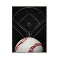 Picture of Baseball Game Plan _GroupedProduct_Rectangle_Portrait_Mini_ _GroupedProduct_Rectangle_Portrait_Canvas_Framed_