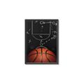 Picture of Basketball Game Plan _GroupedProduct_Rectangle_Portrait_Mini_ _GroupedProduct_Rectangle_Portrait_Canvas_Framed_