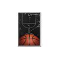 Picture of Basketball Game Plan _GroupedProduct_Rectangle_Portrait_Mini_ _GroupedProduct_Rectangle_Portrait_Canvas_Framed_