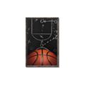 Picture of Basketball Game Plan _GroupedProduct_Rectangle_Portrait_Mini_ _GroupedProduct_Rectangle_Portrait_Canvas_Framed_