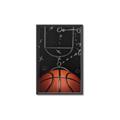 Picture of Basketball Game Plan _GroupedProduct_Rectangle_Portrait_Mini_ _GroupedProduct_Rectangle_Portrait_Canvas_Framed_