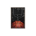 Picture of Basketball Game Plan _GroupedProduct_Rectangle_Portrait_Mini_ _GroupedProduct_Rectangle_Portrait_Canvas_Framed_