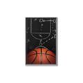 Picture of Basketball Game Plan _GroupedProduct_Rectangle_Portrait_Mini_ _GroupedProduct_Rectangle_Portrait_Canvas_Framed_