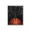 Picture of Basketball Game Plan _GroupedProduct_Rectangle_Portrait_Mini_ _GroupedProduct_Rectangle_Portrait_Canvas_Framed_