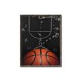 Picture of Basketball Game Plan _GroupedProduct_Rectangle_Portrait_Mini_ _GroupedProduct_Rectangle_Portrait_Canvas_Framed_