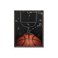 Picture of Basketball Game Plan _GroupedProduct_Rectangle_Portrait_Mini_ _GroupedProduct_Rectangle_Portrait_Canvas_Framed_