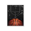 Picture of Basketball Game Plan _GroupedProduct_Rectangle_Portrait_Mini_ _GroupedProduct_Rectangle_Portrait_Canvas_Framed_