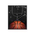 Picture of Basketball Game Plan _GroupedProduct_Rectangle_Portrait_Mini_ _GroupedProduct_Rectangle_Portrait_Canvas_Framed_