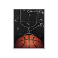 Picture of Basketball Game Plan _GroupedProduct_Rectangle_Portrait_Mini_ _GroupedProduct_Rectangle_Portrait_Canvas_Framed_