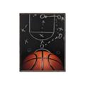 Picture of Basketball Game Plan _GroupedProduct_Rectangle_Portrait_Mini_ _GroupedProduct_Rectangle_Portrait_Canvas_Framed_