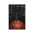 Picture of Basketball Game Plan _GroupedProduct_Rectangle_Portrait_Mini_ _GroupedProduct_Rectangle_Portrait_Canvas_Framed_