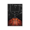 Picture of Basketball Game Plan _GroupedProduct_Rectangle_Portrait_Mini_ _GroupedProduct_Rectangle_Portrait_Canvas_Framed_