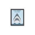Picture of Stay Hungry Shark _GroupedProduct_Rectangle_Portrait_Mini_ _GroupedProduct_Rectangle_Portrait_Canvas_Framed_