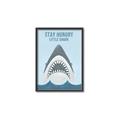Picture of Stay Hungry Shark _GroupedProduct_Rectangle_Portrait_Mini_ _GroupedProduct_Rectangle_Portrait_Canvas_Framed_